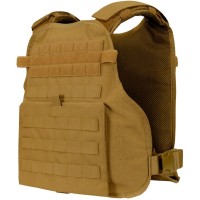 Жилет тактический Condor Modular Operator Plate Carrier с карманами под мягкие боковые пластины ц:койот
