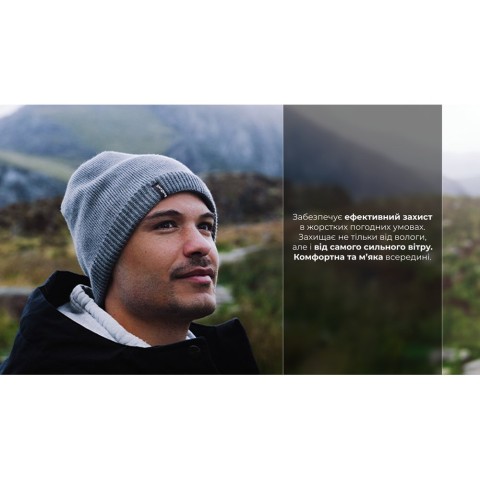 Шапка водонепроникна Dexshell, р-р L/XL (58-60 см), оливкова зелена