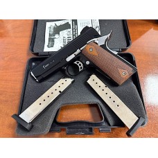 KUZEY 911-SX#2 Black/Brown Wooden Grips + магазин УЦЕНКА