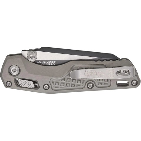 Нож Microtech MSI Mini, Ram-Lok Black Standard Frag Aluminium natural clear
