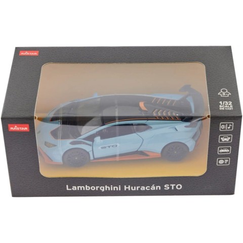 Машинка Rastar Lamborghini Huracan STO 1:32 Блакитний