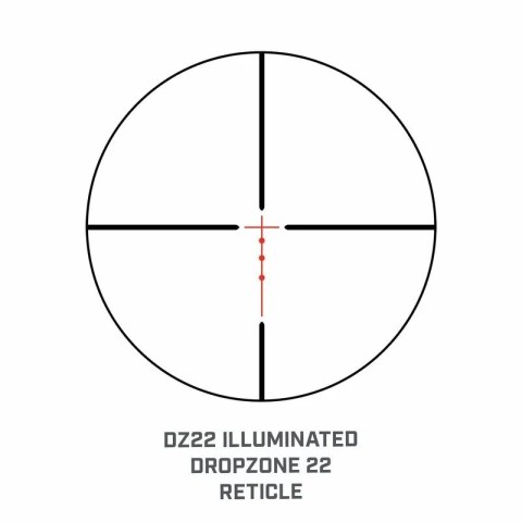 Оптический прицел Bushnell Rimfire 3-9x40 сетка DZ22 с подсветкой