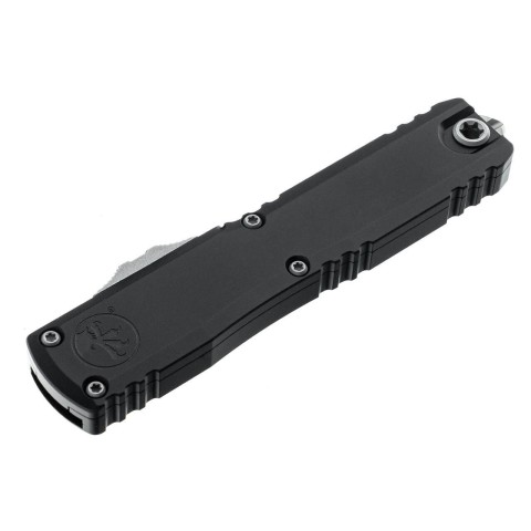 Ніж Microtech Ultratech Gen IV OTF D/E серрейтор Apoc Black