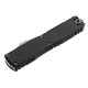 Ніж Microtech Ultratech Gen IV OTF D/E серрейтор Apoc Black