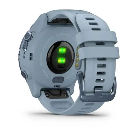 Смарт-годинник Garmin Descent Mk2S мінерально-синій з ремінцем кольору морської піни