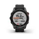 Смарт-часы Garmin fenix 7S Solar сланцево-серые с черным ремешком