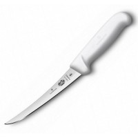 Кухонний ніж Victorinox Fibrox Boning Flex лезо 15см з біл. ручкою