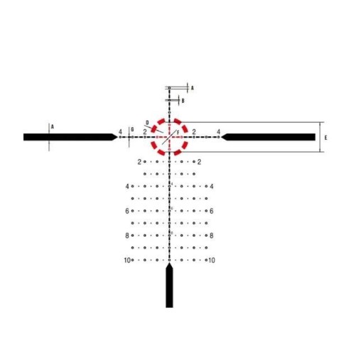 Прицел оптический ZCO 2-10x30 (36 мм) MIL FFP illum. HTR CCW