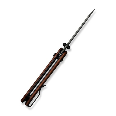 Ніж складаний кишеньковий Civivi Yonder, (7.3 см) Damascus / Guibourtia Wood