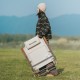 Крісло складане з регульованим нахилом Naturehike CNK2550JJ012, вуглецева сталь, бежевий