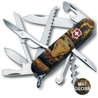 Ніж Victorinox Swiss Army Huntsman Zodiac Дерев'яна змія