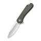 Ніж складаний кишеньковий Civivi Elementum, (7.5 см) D2 / Micarta коричневий