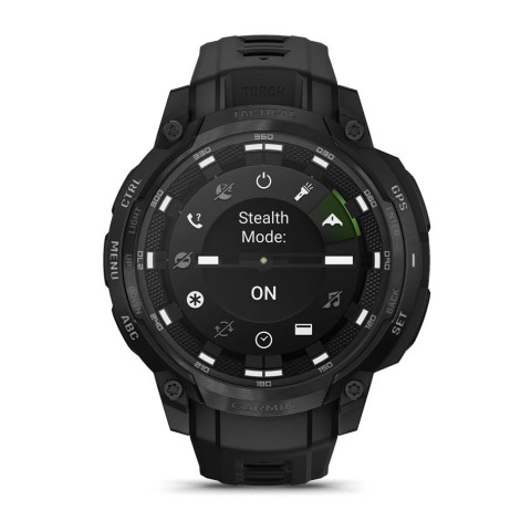 Годинник-навігатор Garmin Crossover AMOLED Tactical Edition Black 010-03398-02