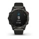 Смарт-часы Garmin fenix 6 Pro Solar Edition титановые углеродно-серые DLC с титановым DLC ремешком