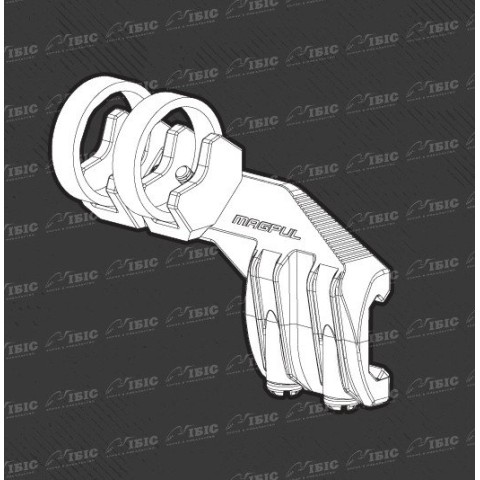 Крепление Magpul для фонаря левосторенне на планку Weaver/ Picatinny