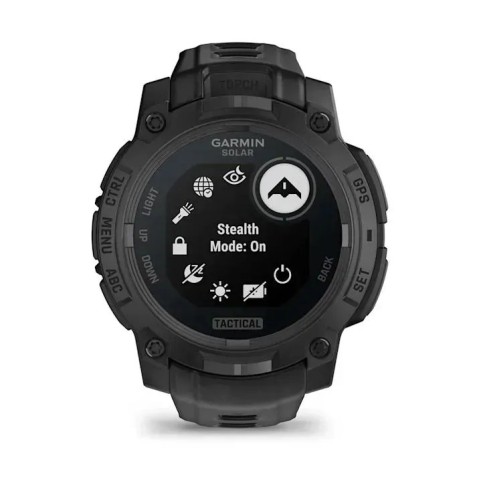 Garmin Instinct 3 (45 мм) Solar Tactical Edition чорний