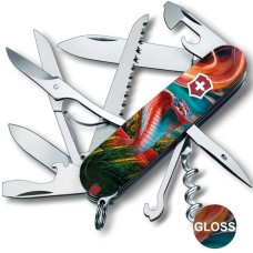 Ніж Victorinox Huntsman Zodiac 91мм,15функ ,Барвиста кобра