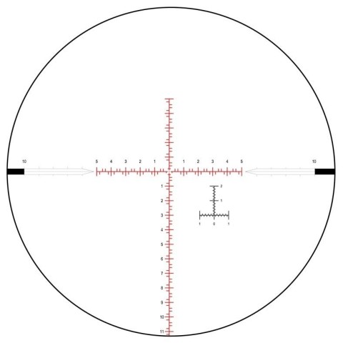 Оптический прицел Nightforce NX8 2.5-20x50 F1 ZeroS Dig PTL. Сітка Mil-C з підсвічуванням