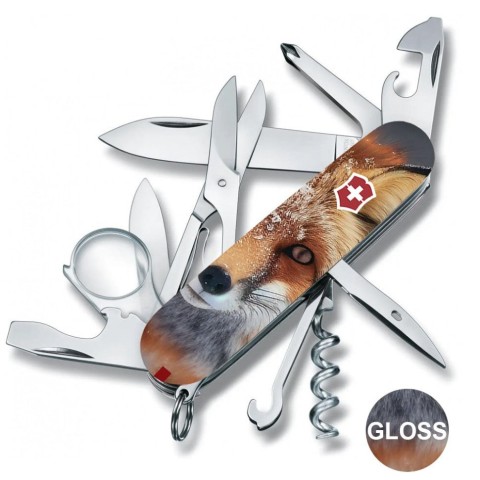 Ніж Victorinox Explorer Animal 91мм,16функ ,Лис