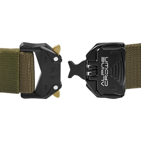Ремень Alpine Crown Tactical Belts type1 One size Тёмно-зелёный