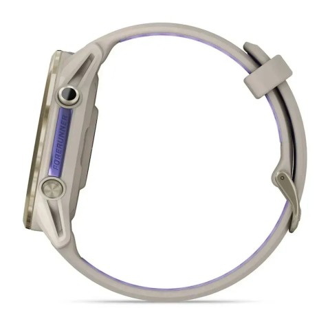 Смарт-годинник Garmin Forerunner 970 золотистий титан французький сірий/індиго
