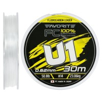 Флюорокарбон Favorite U1 FC 30m #14/0.62mm 50.8lb/23.06kg
