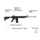 Винтовка пневматическая Umarex Colt M4 4,5 мм Pellet