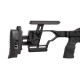 Ложе-шасси LUFA  mod.7 для TIKKA T3x SA (черный)#