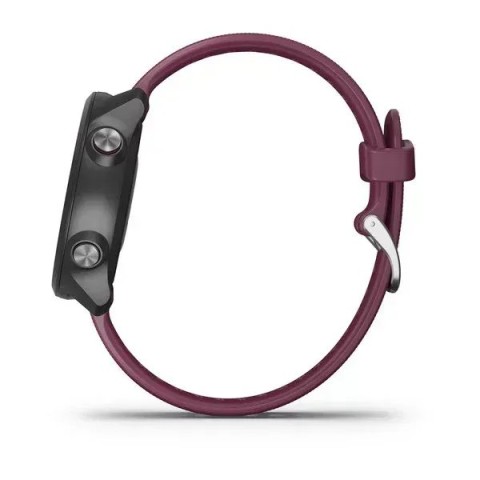 Смарт-годинник Garmin Forerunner 245 з вишневим ремінцем
