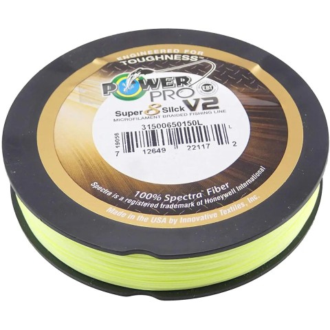 Шнур Power Pro Super 8 Slick V2 (Moon Shine) 135m 0.13mm 18lb/8.0kg