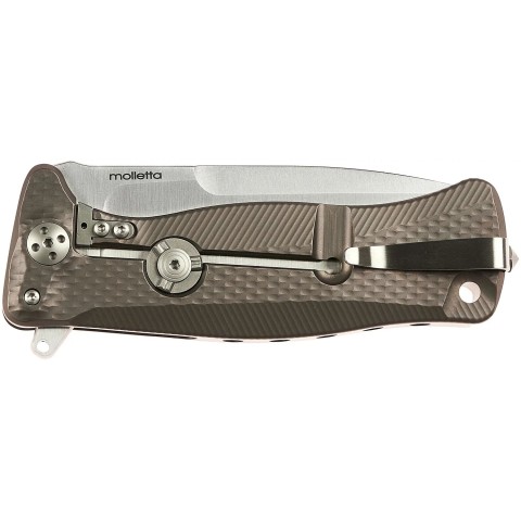 Нож Lionsteel SR11 Titanium, ц:brown