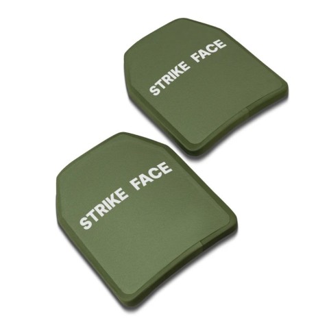 Комплект бронеплит керамічних Ukrarmor 6 клас, 5,6 кг, M, Олива комплект