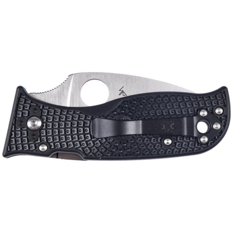 Ніж Spyderco Lil Temperance 3 Lightweight, серрейтор black