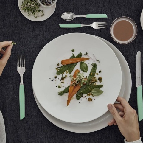Набір кухонний Victorinox Swiss Modern Table Set 12шт з мятн. ручкою (6 ножів tomato, 6 віделок)