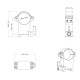 Кольца Vector Optics Стальные 30 мм Weaver быстросъёмные высокие