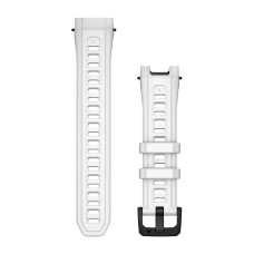 Змінні ремінці для смарт-годинника Garmin Instinct 3 – 45 мм (22 мм) силіконові, білий камін
