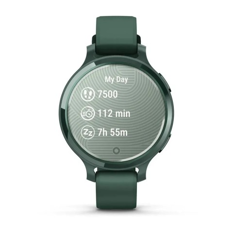 Смарт-часы Garmin Lily 2 Active яшмово-зеленые с силиконовым ремешком яшмово-зеленого цвета