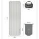 Матрац туристичний надувний одномісний Naturehike CNK2450WS034, 198х68х9.5 см, коричневий, для кемпінгу із мішком для надування