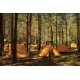 Намет надлегкий двомісний  з футпринтом Naturehike Star-River 2 Updated NH17T012-T, 210T, помаранчевий