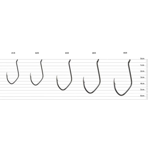 Крючок X-Fish Сом #5/0 (3шт/уп)