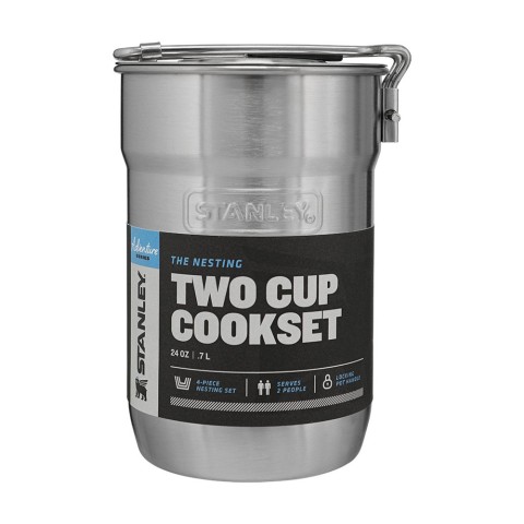 Набір туристичного посуду Stanley Adventure Camp SS 0.7 л, комплект