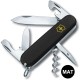 Ніж Victorinox Spartan Mat 91мм,12функ,чорн.мат,штоп,жовт.лого