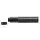 AFTactical S44-NF60 2в1 пбс+пламегас з радіатором 4 сепаратора .38 (9мм) 1/2x28 AKDAS SA-9HP