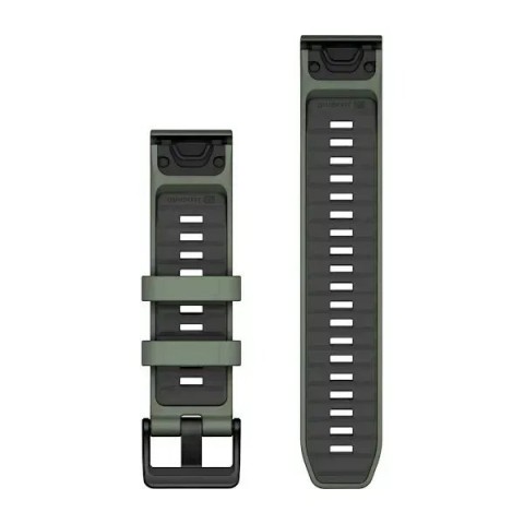 Ремінці для годинника Garmin QuickFit 22 силіконові верба/графітові