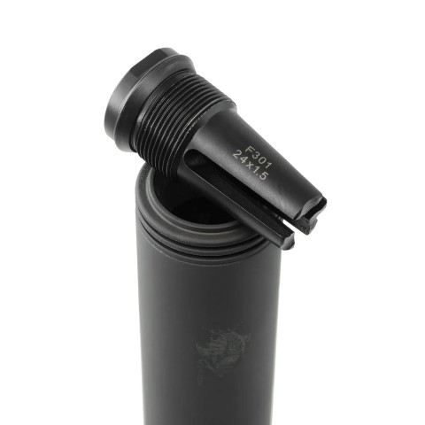 2в1 пламегасник+глушник AFTactical S44AFC30 Compact, 5.45мм, 24x1.5 Rh, АК74 | АКС74У