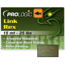 Поводковый материал Prologic Link Rex 15m 40lbs Camo Silt