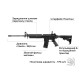 Винтовка пневматическая Umarex Colt M4 4,5 мм Pellet