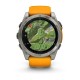Смарт-часы Garmin fenix 8 AMOLED (51 мм) Sapphire титан оранжевый/графит