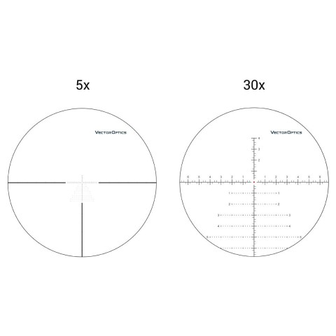 Прицел оптический Vector Optics Continental 5-30x56 (34mm) illum. FFP Tactical