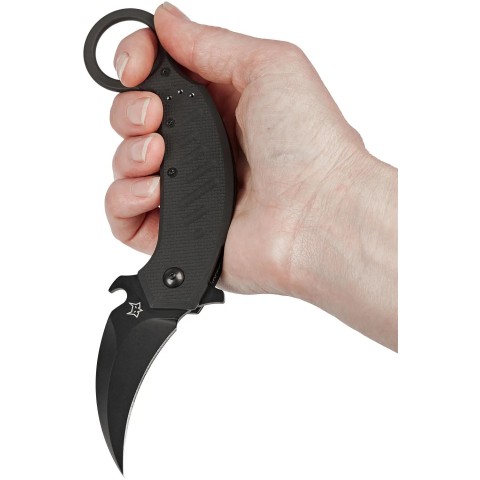 Нож Fox Pikal Black Blade ц:black